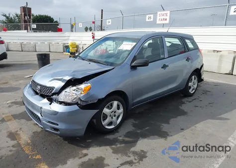 2003 Toyota Matrix Standard from USA, damaged, VIN 2T1KR32E13C130873